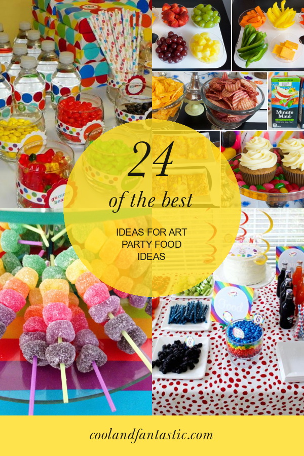 24 Of The Best Ideas For Art Party Food Ideas - Home, Family, Style And ...